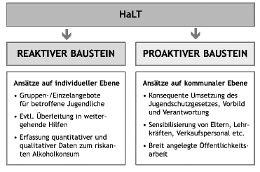 Die Bausteine von HaLT Die Bausteine von HaLT